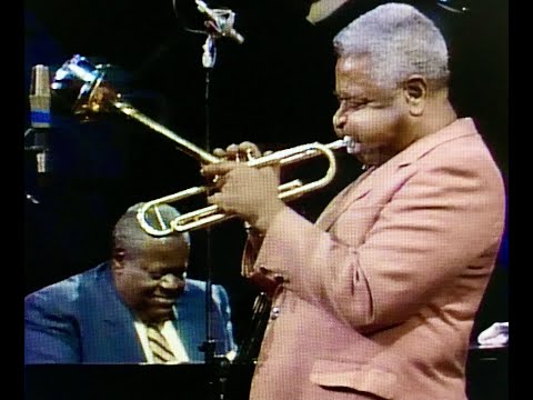 DIZZY GILLESPIE AND OSCAR PETERSEN ALL STAR TRIBUTE TO THE JAZZ MASTER 1987