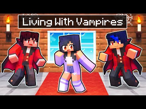 Living With VAMPIRES In Minecraft!