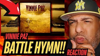 SUNDAY CYPHER!!!! | Vinnie Paz - Battle Hymn (lyrics) | REACTION!!!!!