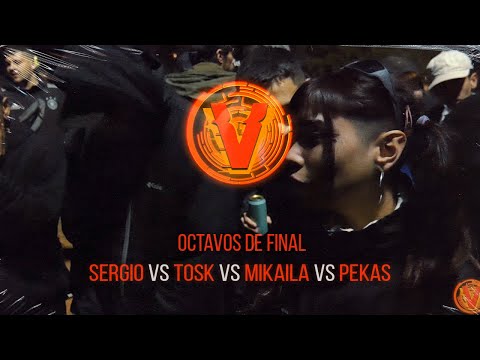 SERGIO vs TOSK vs MIKAILA vs PEKAS - 8VOS (FECHA 4) TORNEO 2021 - Vértigo Freestyle
