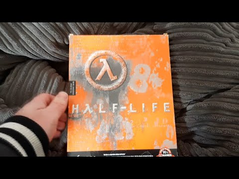 Half-Life PC Big Box Unboxing