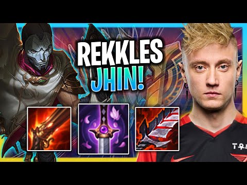 REKKLES HARD CARRY WITH JHIN! | T1 Rekkles Plays Jhin ADC vs Ezreal!  Season 2023