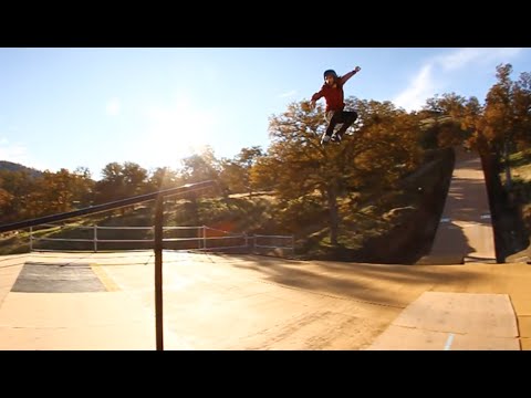 Raw Clips: Mega Ramp Gap to Rail