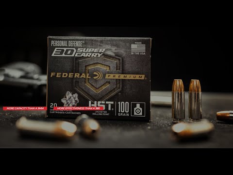 Federal 30 SUPER Carry ! All new Cartridge 😃!  Will this obsolete the .380 once and for all?