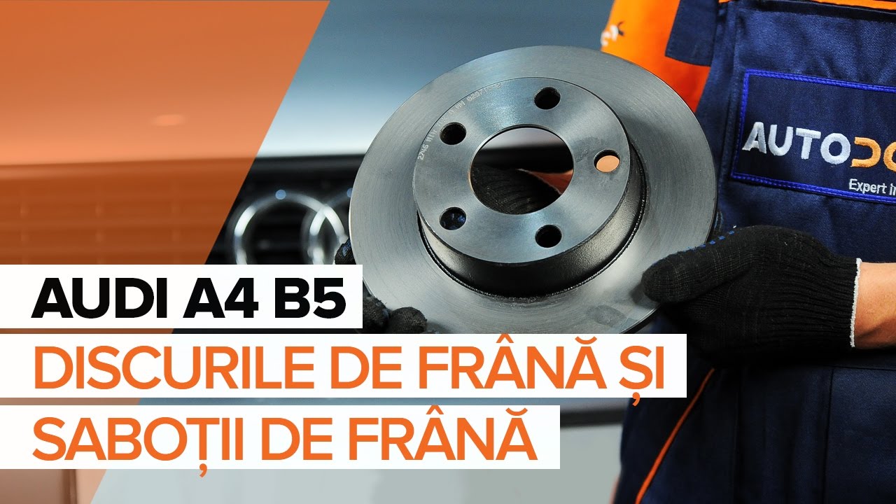 Cum să schimbați: plăcuțe de frână din spate la Audi A4 B5 Avant | Ghid de înlocuire