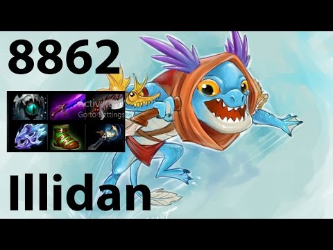 Dota 2 Illidan Slark 8862MMR - Ranked Match Highlight