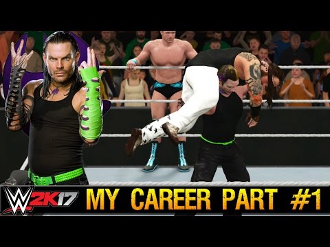 WWE 2K17 My Career Part #1 "Vs Wyatt Family" - Return of Jeff Hardy (PS4 Gameplay)