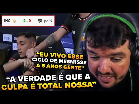 GAULES NÃO SE CONFORMA QUE TIME BRASILEIRO PERDE PARA IHC E FALOU ISSO! | CORTES DO GAULES