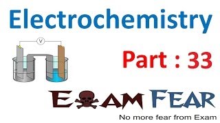 Chemistry Electrochemistry part 33 (Secondary Battery: Lead, Nickel Cadmiuml) CBSE class 12 XII