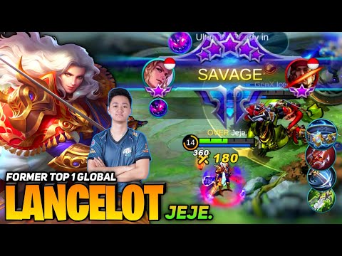 SAVAGE! Lancelot Show No Mercy! [Former Top 1 Global Lancelot] By Jeje - Mobile Legend