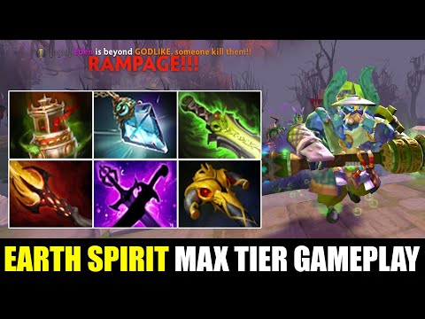 Never Underestimate When Earth Spirit Go Mid - Dota 2 Earth Spirit Pro Gameplay