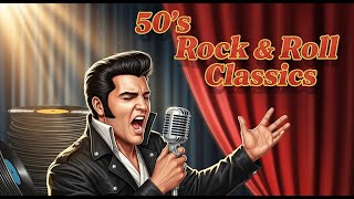 Best Classic Rock &#39;N&#39; Roll Of 1950s – Vintage Rock Classics for Party &amp; Nostalgia 🎶
