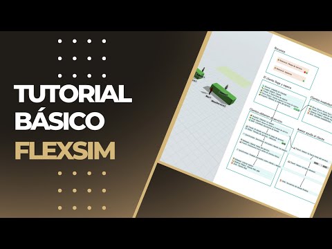 Tutorial FlexSim: Construcción de Modelos 3D con Process Flow – Fase 4.2