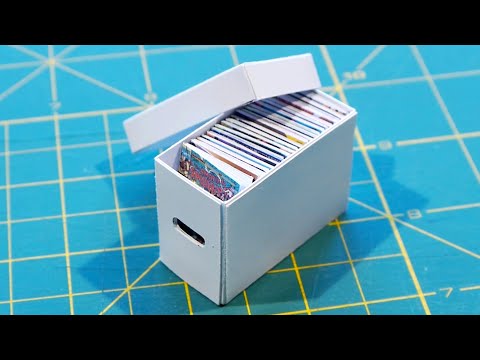 DIY Printable Miniature Comic Book Box