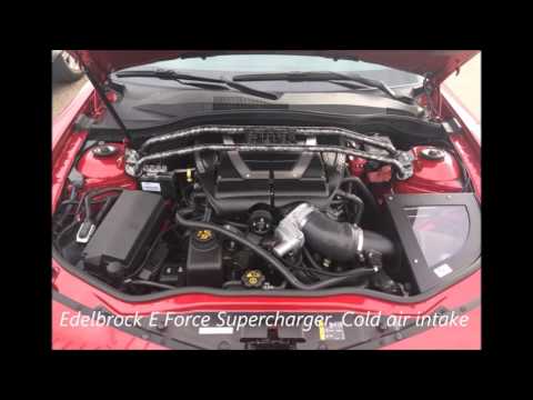 2014 Camaro with Edelbrock E Force Supercharger