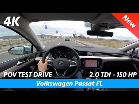 Volkswagen Passat FL 2020 - POV test drive and review in 4K | 2.0 TDI - 150 HP, Consumption, 0 - 100