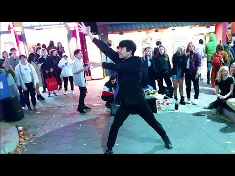 《ATEEZ_SayMyName》 20191107_210358 #RedSpark(레드스파크) Guest 에이티즈#세이마이네임 홍대버스킹 #SnowHorse