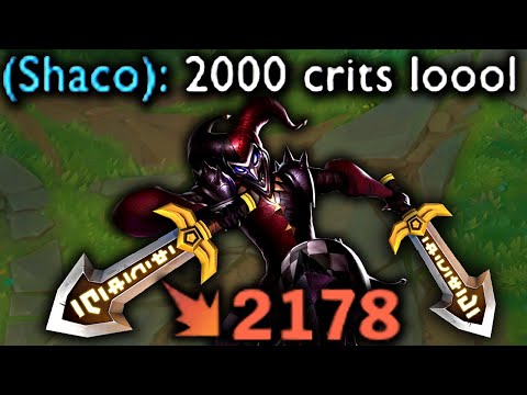NERF FULL CRIT SHACO