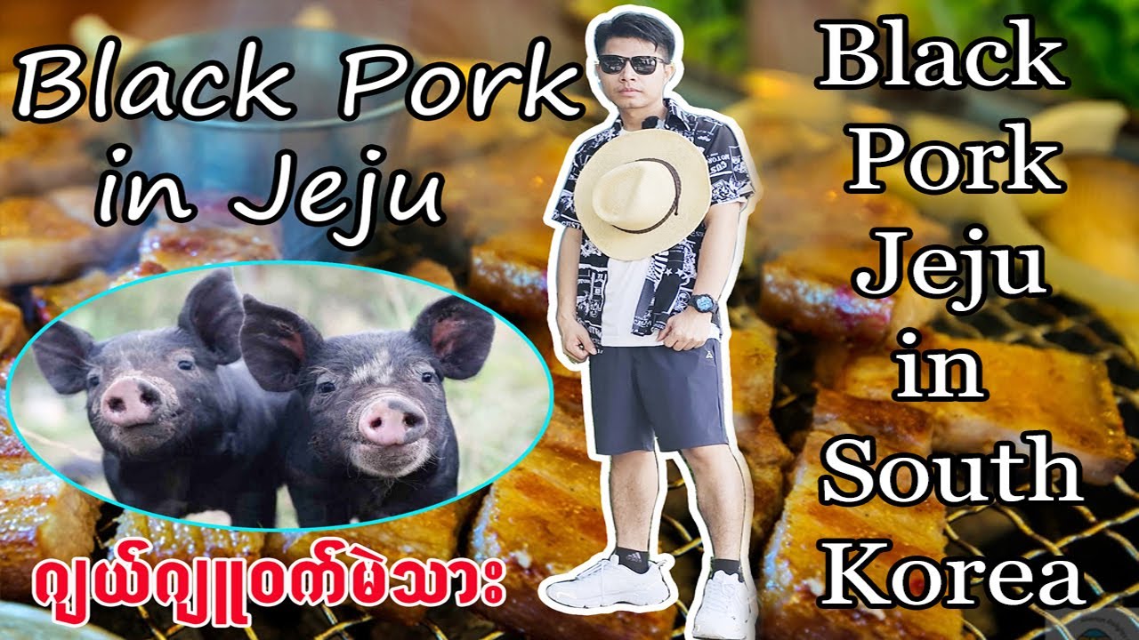 တစ်ယောက်ကို 12 $ ပေးပြီး စားခဲ့တဲ့ ဂျယ်ဂျူ ဝက်မဲသား