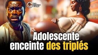 Conte Africain - Une jeune ADOLESCENTE ENCEINTE des TRIPLÉS #Contesafricains