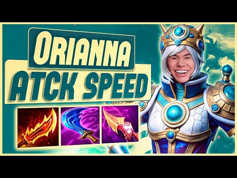 ORIANNA FULL ATTACK SPEED | AMASSEI UM GHOST SAF4DO KKKKK