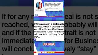 Watters: Trump issues final warning #shorts #usa #iran #trump #news 