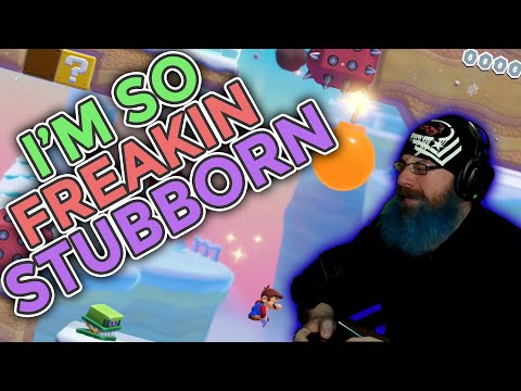 I'M SO FREAKIN' STUBBORN! | Super Mario Maker 2 Super Expert No Skip with Oshikorosu! [122]