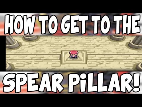 How to get to the Spear Pillar on Pokemon Platinum