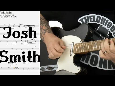 Josh Smith - KILLER use of hybrid-picked Country DOUBLE-STOPS