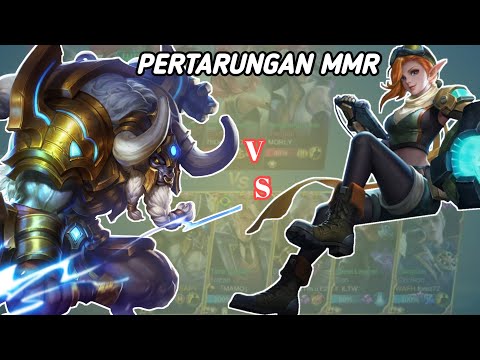 Pertarungan MMR Minotaur Vs Lolita - Mobile Legends | Gameplay Minotaur #23