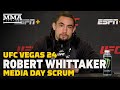 Robert Whittaker Focused On 'Cracker of a Fight' With Kelvin Gastelum, Not Israel Adesanya Rematch