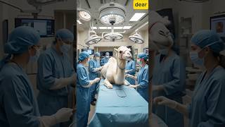 Pregnant camel🐫 rescued from city road by doctor&#39;s #humanity #cow #animals #rescueanimals #veternary