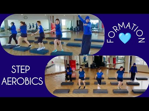 STEP AEROBICS FORMATION BLUE STEP