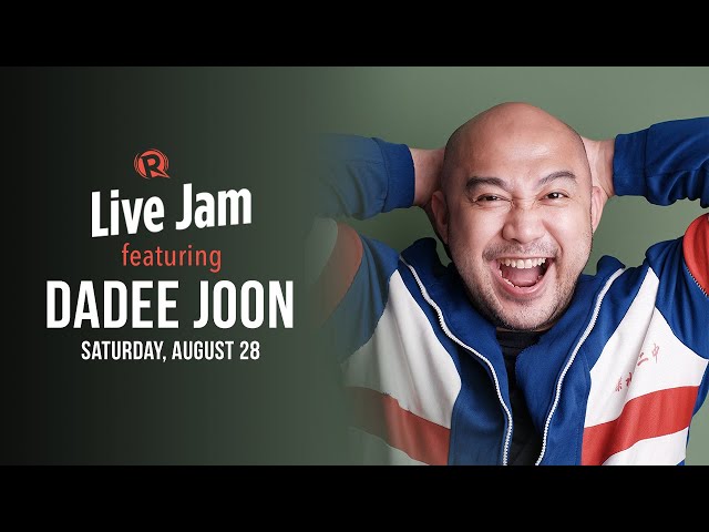 [WATCH] Rappler Live Jam: Dadee Joon