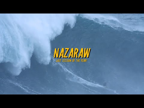 Nazaré Raw Footage - Big Wave Madness - Last Session of the Year!