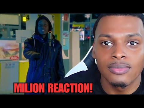 AMERICAN REACTS TO SWEDISH RAP! STICKY MILJON (ENGLISH SUBTITLES) 