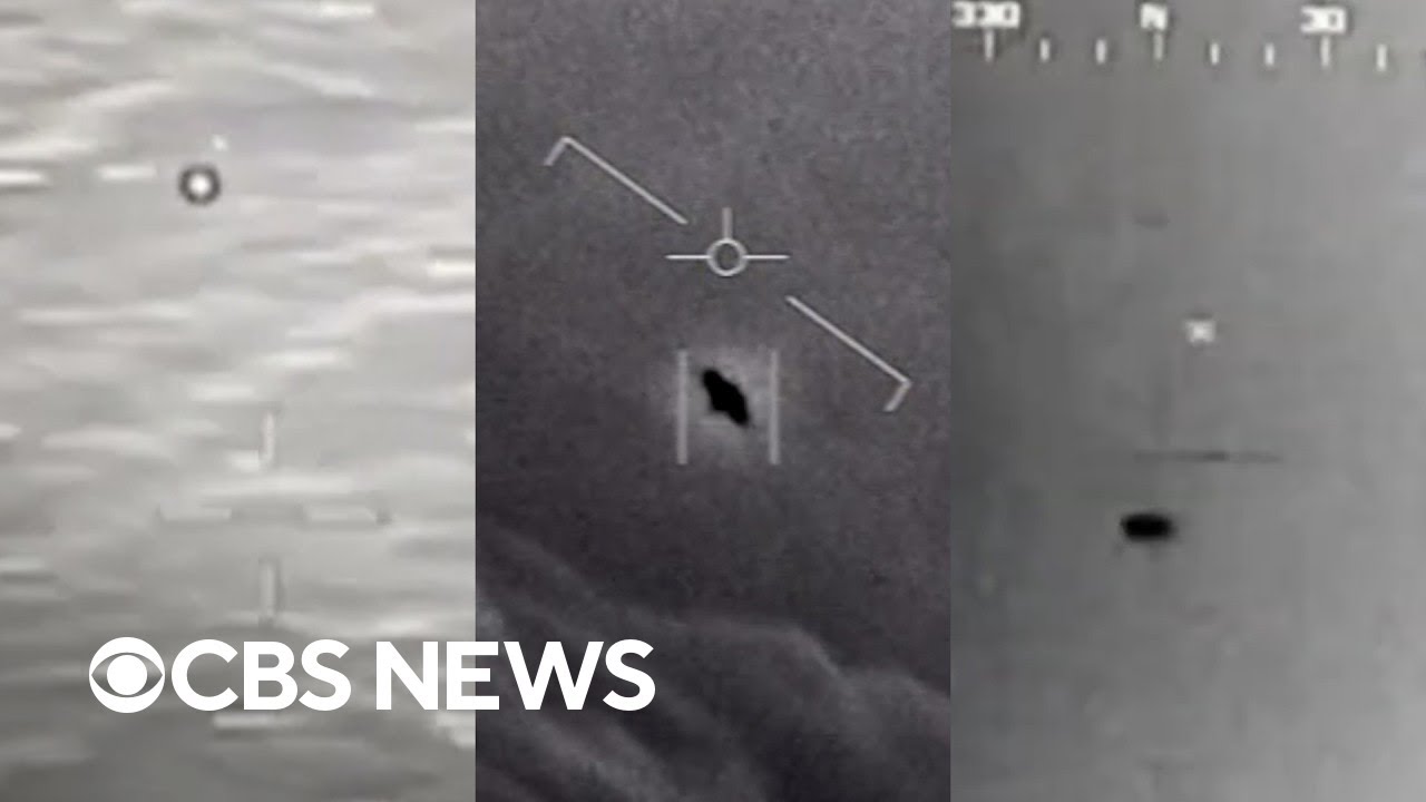 סרטוני UAP שפורסמו ע״י הפנטגון | CBS News