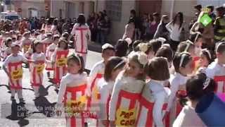 preview picture of video 'Carnaval - Desfilada infantil Escola Jaume I - La Sénia 2014'