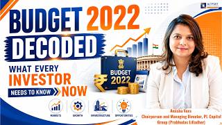 Webinar on Decoding of Budget 2022: Prabhudas Lilladher | Amisha Vora | Vikas Agarwal