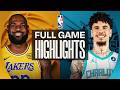 Los Angeles Lakers Vs Charlotte Hornets Full Game Highlights February 13 2026 NBA