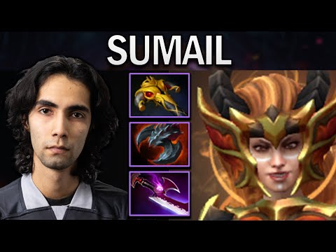 SUMAIL LINA WITH SATANIC-SILVEREDGE - DOTA 2 7.30E GAMEPLAY