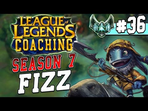 S7 LoL Coaching #36 - Fizz Mid vs. Veigar (Plat 5)