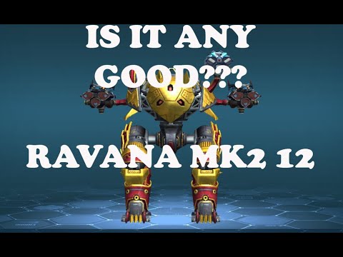 WAR ROBOTS MAXED RAVANA MK2 12 (STORM, CRYO and CORONA BUILDS)