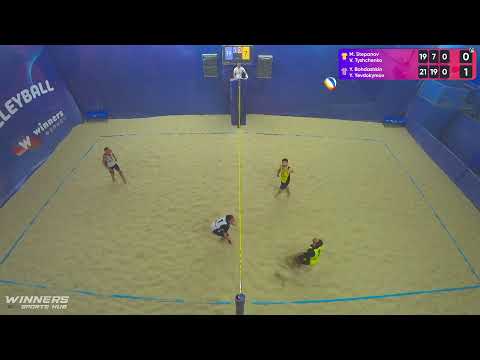 18:40 M.Stepanov / V.Tyshchenko - Y.Bohdashkin / Y.Yevdokymov |Winners Beach Volleyball