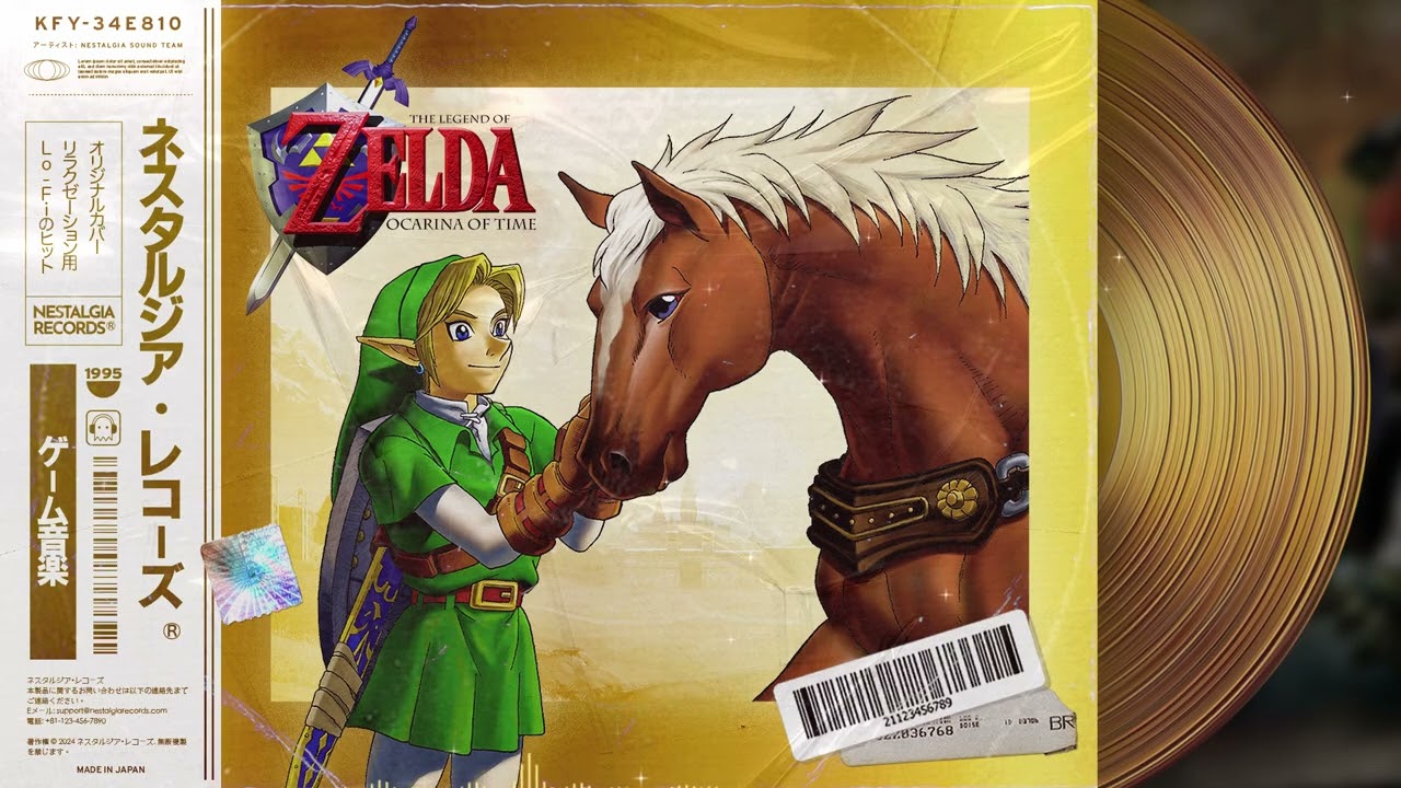 Endless Hyrule Vibes: Ocarina of Time Lo-Fi Extended Mix 🎶🌙