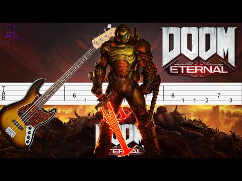 Doom Eternal - The Only Thing They Fear Is You [Bass Tabs Tutorial]