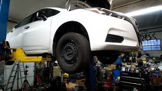 NISSAN - VERSA / 2020 & UP / CVT - REPLACEMENT TRANSMISSION & ENGINE BOTH OUT SAME TIME .