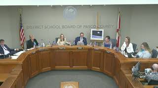 Pasco County School Board Meeting- April 14, 2026
