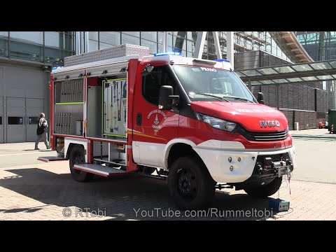 Italian Iveco Daily/ Divitec fire engine - walk around – Interschutz 2022 – Praso vol. fire dept.