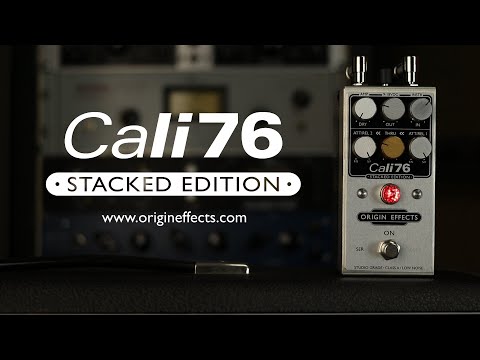 Origin Effects Cali76 Stacked Edition Compressor - Silver [New] image 10